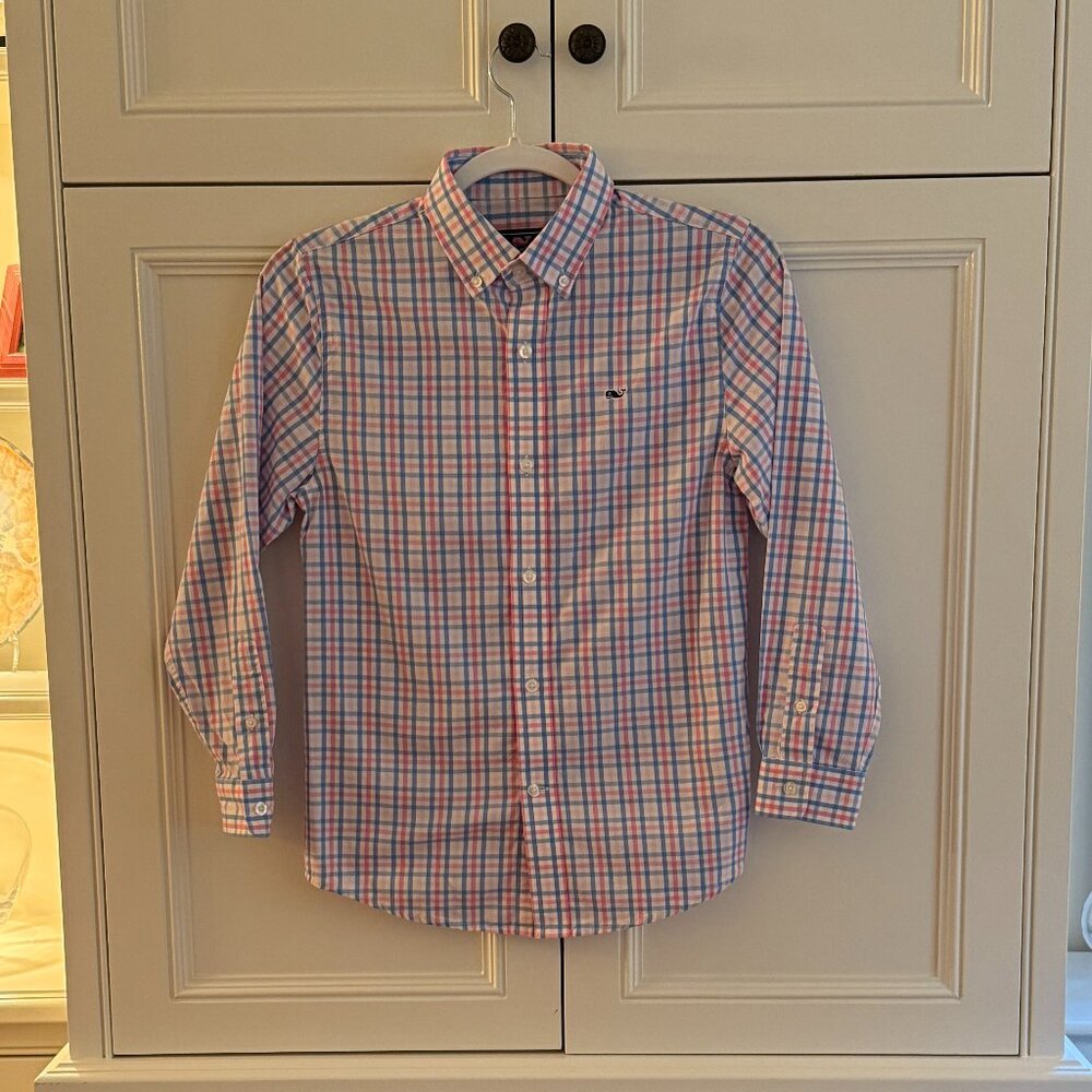 Vineyards Vines Boys Button Down (S/8-10)